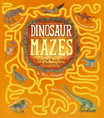 Les labyrinthes des dinosaures : 45 labyrinthes passionnants remplis de faits préhistoriques - Dinosaur Mazes: 45 Exciting Mazes Packed with Prehistoric Facts