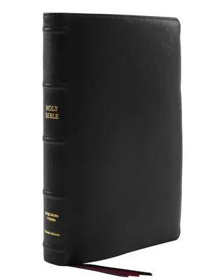 Kjv, Thinline Bible, Large Print, Premium Goatkin Leather, Black, Premier Collection, Red Letter, Comfort Print : Sainte Bible, version King James - Kjv, Thinline Bible, Large Print, Premium Goatskin Leather, Black, Premier Collection, Red Letter, Comfort Print: Holy Bible, King James Version