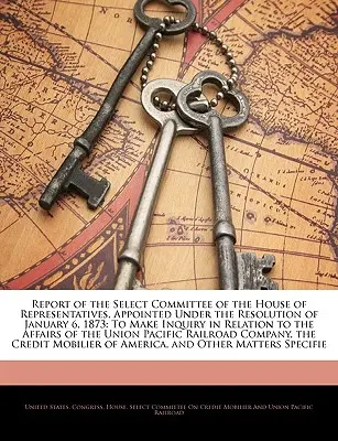 Rapport de la commission spéciale de la Chambre des représentants, nommée en vertu de la résolution du 6 janvier 1873 : pour faire une enquête relative à l'impôt sur le revenu des personnes physiques. - Report of the Select Committee of the House of Representatives, Appointed Under the Resolution of January 6, 1873: To Make Inquiry in Relation to the