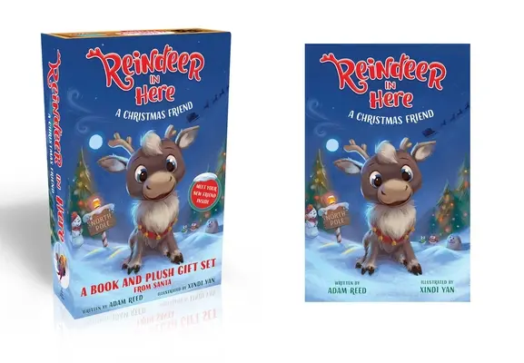 Les rennes ici : Un ami de Noël - Reindeer in Here: A Christmas Friend