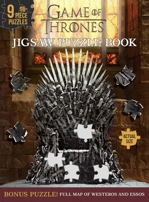 Game of Thrones - Livre de puzzles - Game of Thrones Jigsaw Puzzle Book