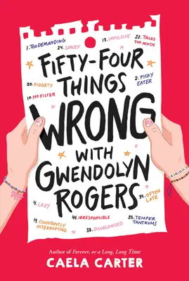 Cinquante-quatre choses qui ne vont pas avec Gwendolyn Rogers - Fifty-Four Things Wrong with Gwendolyn Rogers