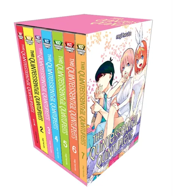 Les Quintuplés de la Quintessence Partie 1 Coffret Manga - The Quintessential Quintuplets Part 1 Manga Box Set