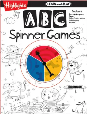 Highlights Learn-And-Play ABC Spinner Games (en anglais) - Highlights Learn-And-Play ABC Spinner Games