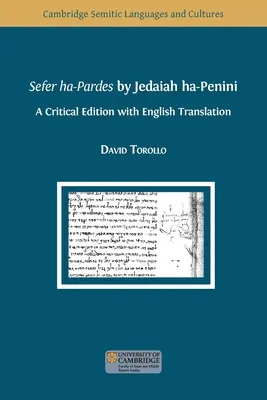 Sefer ha-Pardes par Jedaiah ha-Penini - Sefer ha-Pardes by Jedaiah ha-Penini