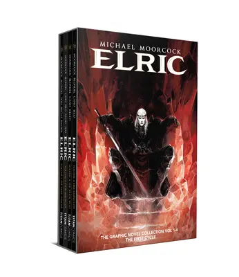Le coffret Elric 1-4 de Michael Moorcock (roman graphique) - Michael Moorcock's Elric 1-4 Boxed Set (Graphic Novel)