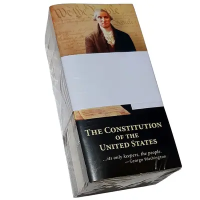 Constitution de poche (paquet de 25) : Constitution des États-Unis avec index et Déclaration d'indépendance - Pocket Constitution (25 Pack): U.S. Constitution with Index & Declaration of Independence