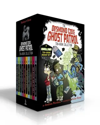 Collection de dix livres de la patrouille fantôme de Desmond Cole (coffret) : La maison hantée d'à côté ; Les fantômes ne font pas de vélo ; Surf's Up, Creepy Stuff - The Desmond Cole Ghost Patrol Ten-Book Collection (Boxed Set): The Haunted House Next Door; Ghosts Don't Ride Bikes, Do They?; Surf's Up, Creepy Stuff