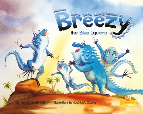 Breezy l'iguane bleu - Breezy the Blue Iguana