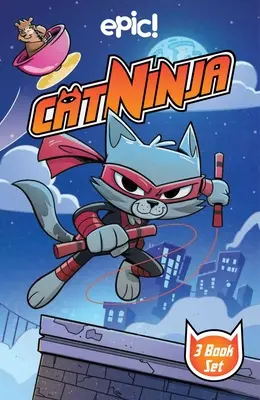 Coffret Cat Ninja : Livres 1-3 - Cat Ninja Box Set: Books 1-3