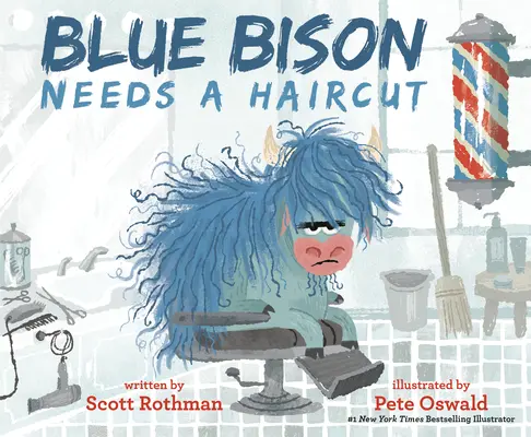 Le bison bleu a besoin d'une coupe de cheveux - Blue Bison Needs a Haircut