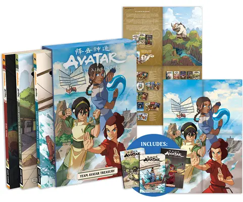 Avatar : Le Dernier Maître de l'Air--Team Avatar Treasury Boxed Set (Graphic Novels) - Avatar: The Last Airbender--Team Avatar Treasury Boxed Set (Graphic Novels)