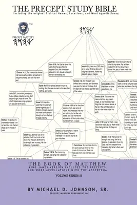 Le Livre de Matthieu : La Bible d'étude Precept - The Book of Matthew: The Precept Study Bible