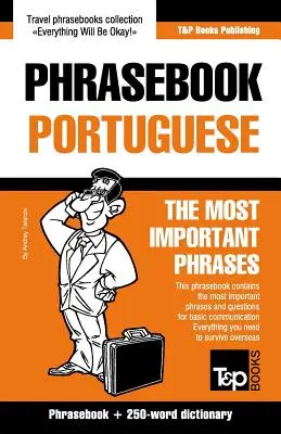 Guide de conversation anglais-portugais et mini-dictionnaire de 250 mots - English-Portuguese phrasebook and 250-word mini dictionary