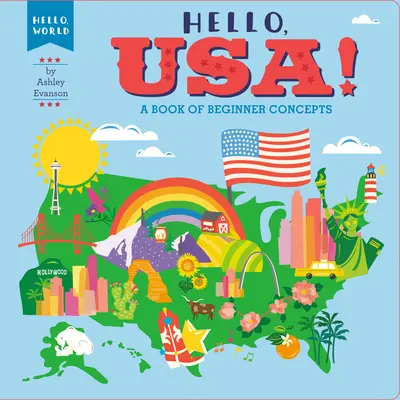 Hello, Usa ! Un livre de concepts pour débutants - Hello, Usa!: A Book of Beginner Concepts