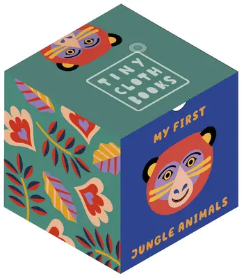 Mes premiers animaux de la jungle : Un livre en tissu avec les premiers mots des animaux - My First Jungle Animals: A Cloth Book with First Animal Words