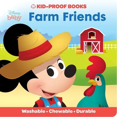 Disney Baby : Les amis de la ferme : Livres à l'épreuve des enfants - Disney Baby: Farm Friends Kid-Proof Books