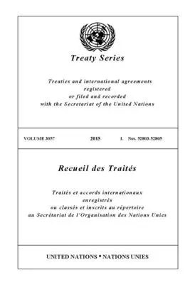 Série des traités 3057 - Treaty Series 3057