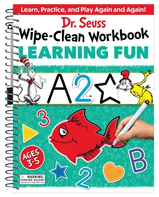 Cahier d'exercices à effacer du Dr Seuss : Learning Fun : Cahier d'activités pour les 3-5 ans - Dr. Seuss Wipe-Clean Workbook: Learning Fun: Activity Workbook for Ages 3-5