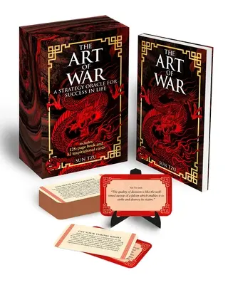 L'art de la guerre : livre et jeu de cartes : Un oracle stratégique pour réussir dans la vie : comprend un livre de 128 pages et 52 cartes d'inspiration - The Art of War Book & Card Deck: A Strategy Oracle for Success in Life: Includes 128-Page Book and 52 Inspirational Cards