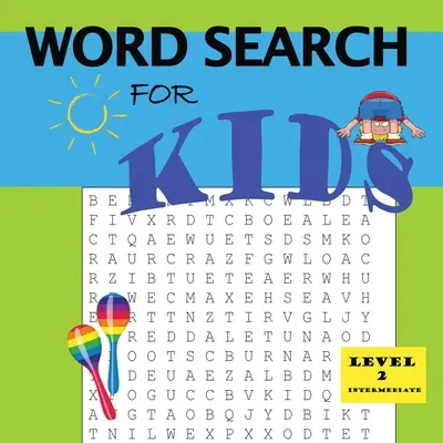 Mots cachés pour les enfants niveau 2 - Word Search for Kids Level 2