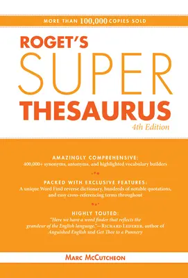 Le super thésaurus de Roget - Roget's Super Thesaurus