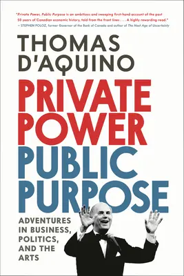 Pouvoir privé, but public : Aventures dans les affaires, la politique et les arts - Private Power, Public Purpose: Adventures in Business, Politics, and the Arts