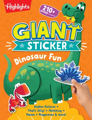 Autocollants géants sur les dinosaures - Giant Sticker Dinosaur Fun