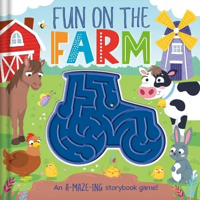 S'amuser à la ferme : Avec un labyrinthe interactif - Fun on the Farm: With Interactive Maze