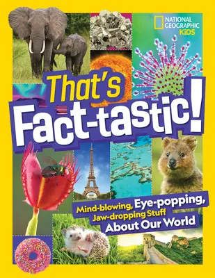 C'est un fait fantastique ! Des faits stupéfiants, étonnants et surprenants sur notre monde - That's Fact-Tastic!: Mind-Blowing, Eye-Popping, Jaw-Dropping Stuff about Our World
