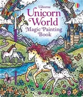 Livre de peinture magique sur le monde des licornes - Unicorn World Magic Painting Book