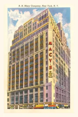 Journal d'époque Macy's Building, New York City - Vintage Journal Macy's Building, New York City