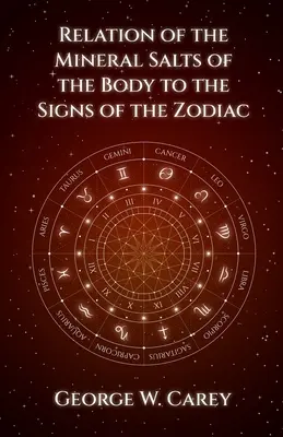 Relation entre les sels minéraux du corps et les signes du zodiaque - Relation of the Mineral Salts of the Body to the Signs of the Zodiac