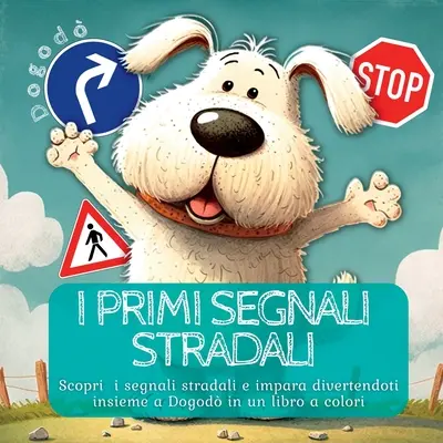 Les premiers signes de la langue : Apprendre à décoder les mots et à s'amuser avec des chiens dans un livre de poche. - Die ersten Verkehrssignale: Verkehrszeichen entdecken und spielerisch lernen mit Dogod in einem Malbuch