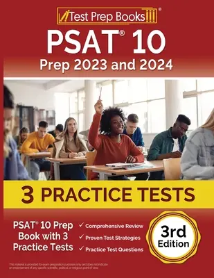 PSAT 10 Prep 2023 and 2024 : PSAT 10 Prep Book with 3 Practice Tests [3e édition] (en anglais) - PSAT 10 Prep 2023 and 2024: PSAT 10 Prep Book with 3 Practice Tests [3rd Edition]