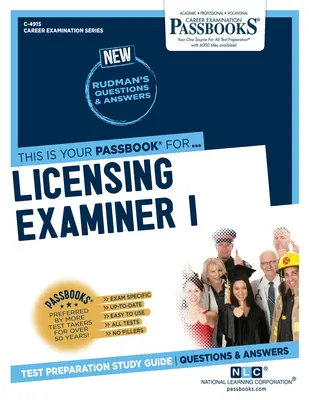 Examinateur de permis I (C-4915) : Guide d'étude des livrets - Licensing Examiner I (C-4915): Passbooks Study Guide