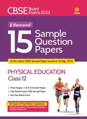 CBSE Board Exam 2023 I-Succeed 15 Sample Question Papers Physical Education Class 12th (en anglais) - CBSE Board Exam 2023 I-Succeed 15 Sample Question Papers Physical Education Class 12th