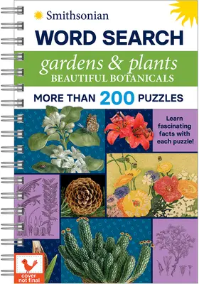 Recherche de mots dans le dictionnaire Smithsonian : Les belles plantes et jardins botaniques - Smithsonian Word Search Beautiful Botanicals Gardens and Plants