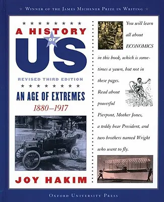 Une histoire de nous : une ère d'extrêmes : 1880-1917 une histoire de nous livre huit - A History of Us: An Age of Extremes: 1880-1917 a History of Us Book Eight