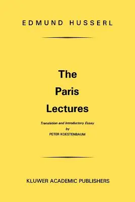 Les conférences de Paris - The Paris Lectures