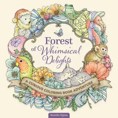 Symphonie d'animaux mignons : Un livre de coloriage curieux et aventureux - Symphony of Cute Animals: A Curious Coloring Book Adventure