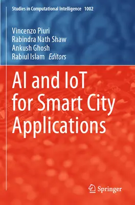L'IA et l'IoT pour les applications de la ville intelligente - AI and Iot for Smart City Applications