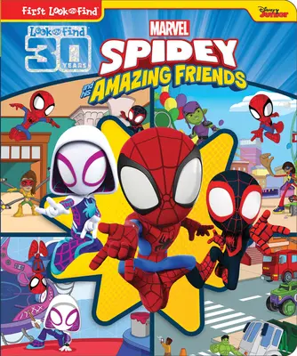 Disney Junior Marvel Spidey et ses incroyables amis : Premier coup d'œil et premier coup de cœur : Premier coup d'œil et premier coup d'œil - Disney Junior Marvel Spidey and His Amazing Friends: First Look and Find: First Look and Find