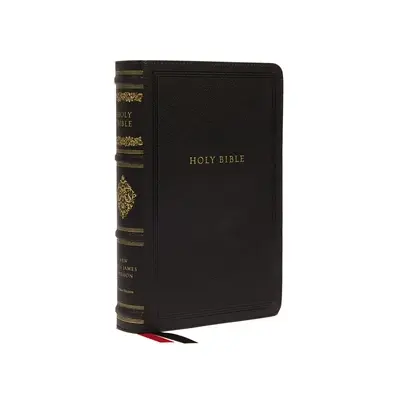 Nkjv, Bible de référence à marge large, Sovereign Collection, Leathersoft, Black, Red Letter, Comfort Print : Sainte Bible, nouvelle version du roi Jacques - Nkjv, Wide-Margin Reference Bible, Sovereign Collection, Leathersoft, Black, Red Letter, Comfort Print: Holy Bible, New King James Version
