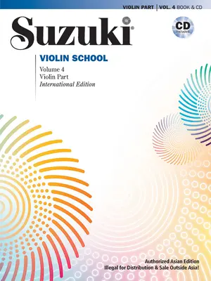 École de violon Suzuki : Édition asiatique, livre et CD - Suzuki Violin School: Asian Edition, Book & CD