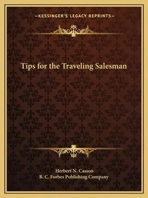 Conseils pour le vendeur itinérant - Tips for the Traveling Salesman