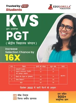 KVS PGT Book 2023 : Post Graduate Teacher (Hindi Edition) - 8 Mock Tests et 3 Previous Year Papers (1000 Solved Questions) avec Free Acce - KVS PGT Book 2023: Post Graduate Teacher (Hindi Edition) - 8 Mock Tests and 3 Previous Year Papers (1000 Solved Questions) with Free Acce