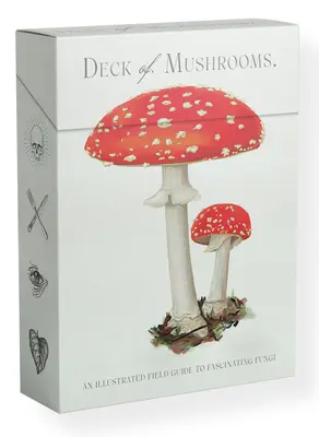 Le jeu des champignons : Un guide de terrain illustré pour les champignons fascinants - The Deck of Mushrooms: An Illustrated Field Guide to Fascinating Fungi