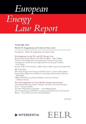 Rapport sur le droit européen de l'énergie XIV : Volume 14 - European Energy Law Report XIV: Volume 14