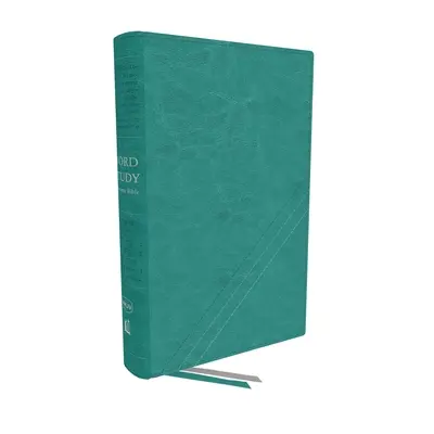 Nkjv, Word Study Reference Bible, Leathersoft, Turquoise, Red Letter, Comfort Print : 2,000 Keywords That Unlock the Meaning of the Bible (en anglais) - Nkjv, Word Study Reference Bible, Leathersoft, Turquoise, Red Letter, Comfort Print: 2,000 Keywords That Unlock the Meaning of the Bible